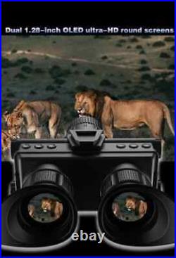 Z9157 4K UHD Tactical Night Vision Goggles 40MP, 8X Zoom Infrared Binoculars