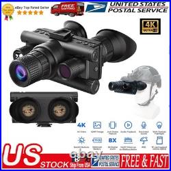 Z9157 4K UHD Tactical Night Vision Goggles 40MP, 8X Zoom NG Infrared Binocular