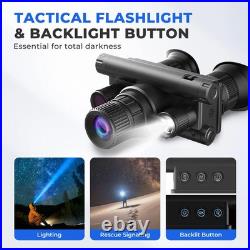 Z9157 4K UHD Tactical Night Vision Goggles 40MP, 8X Zoom NG Infrared Binocular