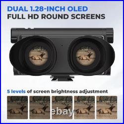 Z9157 4K UHD Tactical Night Vision Goggles 40MP, 8X Zoom NG Infrared Binocular