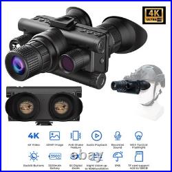 Z9157 4K UHD Tactical Night Vision Goggles 40MP, 8X Zoom NG Infrared Binocular