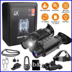 Z9158 3D Night Vision 850nm Zoom Binoculars Infrared Digital Head Mount Goggles