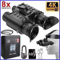 Z9158 3D Night Vision 850nm Zoom Binoculars Infrared Digital Head Mount Goggles