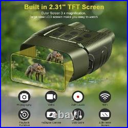 ZumYu Complete Darkness Digital WiFi Night Vision Goggles Binoculars & 32G card