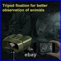 ZumYu WiFi Night Vision Binoculars Goggles Digital Infrared Green
