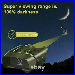 ZumYu WiFi Night Vision Binoculars Goggles Digital Infrared Green